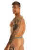 mens micro g string sexy swimsuit bikini in best seller skinz swimwear in Sea Mist mesh; Stuffit Pouch G String Swimsuit in Sea Mist Powernet 2; Stuffit Pouch G