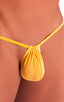 mens micro g string thong swimsuit bikini in skinz swimwear in Sunshine Yellow; G String Swimsuit - Adjustable Pouch in Sunshine Yellow 2; G String Swimsuit - A