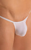 mens tiny sheer white g string thong swimsuit by skinz swimwear; Stuffit Pouch G String Swimsuit in Super ThinSKINZ White 2; Stuffit Pouch G String Swimsuit in 