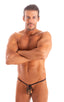 Mens Micro Adjustable G String Swimsuit in Camouflage Print on Mesh 1; Mens Micro Adjustable G String Swimsuit in Camouflage Print on Mesh 2; Mens Micro Adjusta