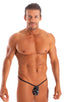 Mens Micro Adjustable G String Swimsuit in Super ThinSKINZ Night Sky 1; Mens Micro Adjustable G String Swimsuit in Super ThinSKINZ Night Sky 2; Mens Micro Adjus