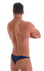 Tanga Cheekini Bikini in Navy Blue, Front View; Tanga Cheekini Bikini in Navy Blue, Rear View; Tanga Cheekini Bikini in Navy Blue, Front Alternative; Special Or