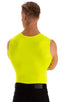Sleeveless Lycra Muscle Tee in Chartreuse, Front Alternative; Sleeveless Lycra Muscle Tee in Chartreuse, Rear Alternative; Sleeveless Lycra Muscle Tee in Chartr