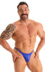 Posing Suit - Competition Bikini Cut in Wet Look Royal Blue 1; Posing Suit - Competition Bikini Cut in Wet Look Royal Blue 2; Posing Suit - Competition Bikini C