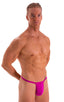 4-Way Adjustable Bikini-Tanga-Micro in Fuchsia 1; 4-Way Adjustable Bikini-Tanga-Micro in Fuchsia 2; 4-Way Adjustable Bikini-Tanga-Micro in Fuchsia 3; 4-Way Adju