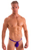 4-Way Adjustable Bikini-Tanga-Micro in Royal Purple 1; 4-Way Adjustable Bikini-Tanga-Micro in Royal Purple 2; 4-Way Adjustable Bikini-Tanga-Micro in Royal Purpl