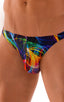 mens imternational male bikini swimsuit brief skinz speedo swimwear in Tan Through RaveUp; Bikini Brief Swimsuit in Tan Through RaveUp, Rear View; Bikini Brief 