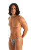 mens smooth pouch string side t back thong sexy swimsuit bikini in Mini Zebra; Smooth Pouch Skinny Sides Swim Thong in Mini Zebra 2; Smooth Pouch Skinny Sides S