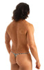 mens smooth pouch string side t back thong sexy swimsuit bikini in Mini Zebra; Smooth Pouch Skinny Sides Swim Thong in Mini Zebra 2; Smooth Pouch Skinny Sides S