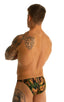 mens sexy swimwear brazilian bikini skinz international swimsuit brief in Camouflage; Mens Classic Brazilian Bikini Swimsuit in Camouflage 2; Mens Classic Brazi
