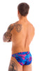 mens imternational male bikini swimsuit brief skinz speedo swimwear in Tan Through Bora Bora ; Bikini Brief Swimsuit in Tan Through RaveUp 2; Bikini Brief Swims