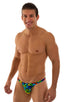mens half back bikini swimsuit tanning skinz bikini swimwear in Tan Through Technicolor; Rio Tanning Bikini Swimsuit in Tan Through Technicolor, Rear View; Rio 