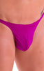 mens swimwear classic t back thong swimsuit in Fuchsia neon pink; T Back Thong Swimsuit in Fuchsia 2; T Back Thong Swimsuit in Fuchsia 3; T Back Thong Swimsuit 