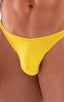 mens swimwear classic t back thong swimsuit in Sunshine Yellow; T Back Thong Swimsuit in Sunshine Yellow 2; T Back Thong Swimsuit in Sunshine Yellow 3; T Back T
