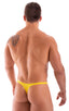mens swimwear classic t back thong swimsuit in Sunshine Yellow; T Back Thong Swimsuit in Sunshine Yellow 2; T Back Thong Swimsuit in Sunshine Yellow 3; T Back T