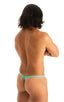Mens Micro Pouch Swimsuit Thong  in ThinSKINZ Mint 1; Mens Micro Pouch Swimsuit Thong  in ThinSKINZ Mint 2; Mens Micro Pouch Swimsuit Thong  in ThinSKINZ Mint 3