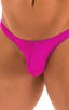 mens micro pouch thong back sexy swimsuit in swimwear fabric Fuchsia barbie hot pink; Stuffit Pouch Thong in Fuchsia 2; Stuffit Pouch Thong in Fuchsia 3; Stuffi