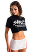 S7 - Womens Micro Mini Skirt - Mesh 2500 White peep show - Skinzwear