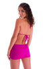 S7 - Womens Micro Mini Skirt - Solids 3452 Fuchsia - Skinzwear