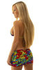 S7 - Womens Micro Mini Skirt - Tan Through 2752 Technicolor - Skinzwear