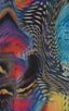 Sunseeker2 Tanning Swimsuit in Semi Sheer Aquarious Print on mesh, Front View; Sunseeker2 Tanning Swimsuit in Semi Sheer Aquarious Print on mesh, Rear View; Sun