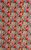 Semi Sheer Hibiscuc printed stretch mesh 1; Semi Sheer Hibiscuc printed stretch mesh 2