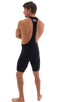 SM - Mens Singlet Bodysuit - Solids 8307 Black - Skinzwear