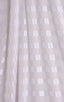 Womens SusieQ Split Short Beach Cover-Up in White Satin Stripe Mesh  1; Womens SusieQ Split Short Beach Cover-Up in White Satin Stripe Mesh  2; Womens SusieQ Sp