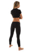 Baby Doll in Black Cotton-Lycra, Front View; Baby Doll in Black Cotton-Lycra, Rear View; Baby Doll in Black Cotton-Lycra, Front Alternative; Special Order Notic