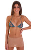 Micro Mini Skirt in Super ThinSKINZ Nude, Front View; Micro Mini Skirt in Super ThinSKINZ Nude, Front Alternative; Micro Mini Skirt in Super ThinSKINZ Nude, Rea