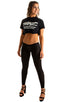 womens low cut designer leggings rock star fashion tights in sheer Black Powernet; Womens Super Low Rise Fitness Leggings in Black Powernet 2; Womens Super Low 