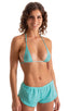 womens sexy swimsuit split short beach cover up shorts micro bikini in Aquamarine; SusieQ Split Short Beach Cover-Up in Aquamarine 2; SusieQ Split Short Beach C